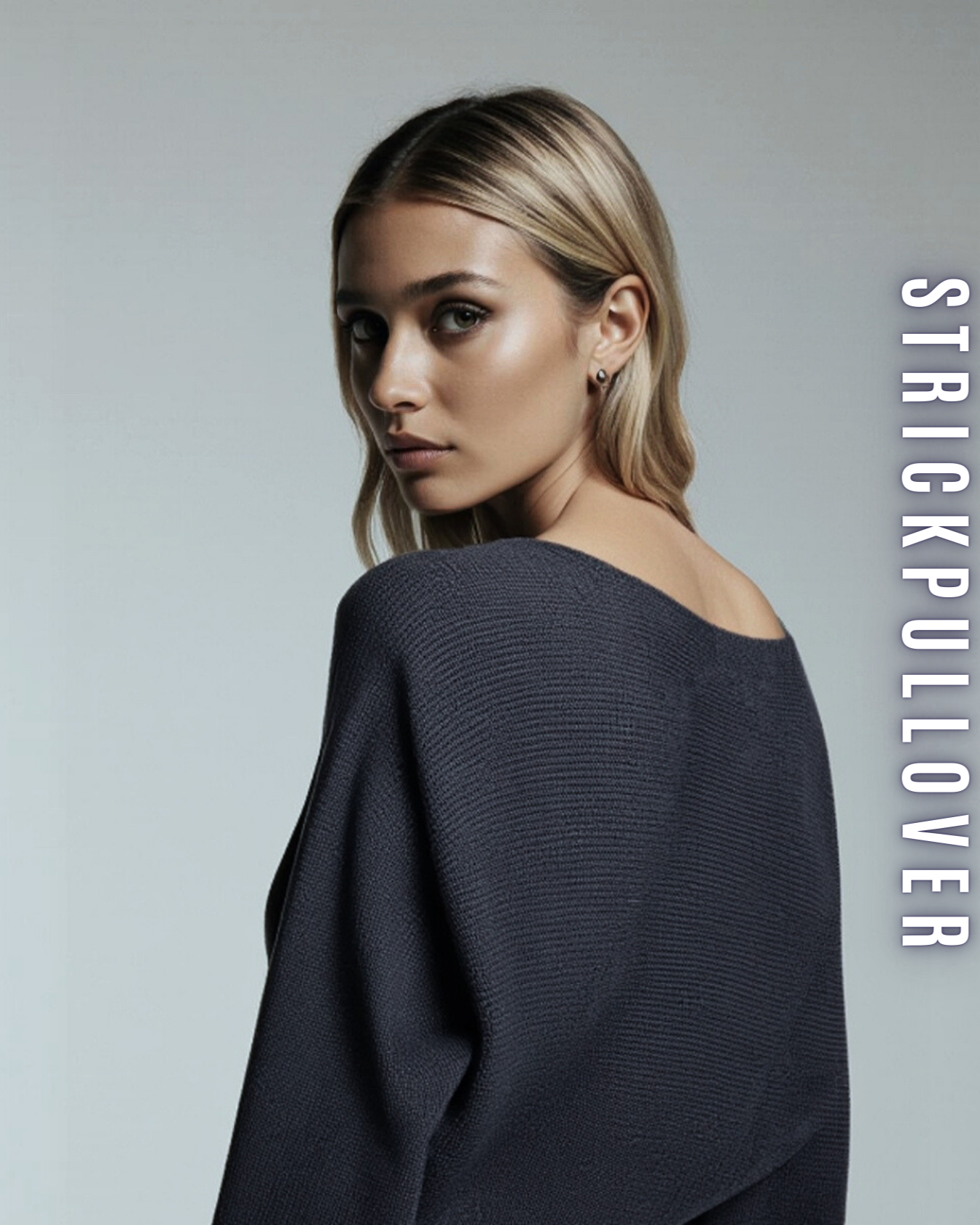 Oversized Strickpullover – Lässiger Feinstrick
