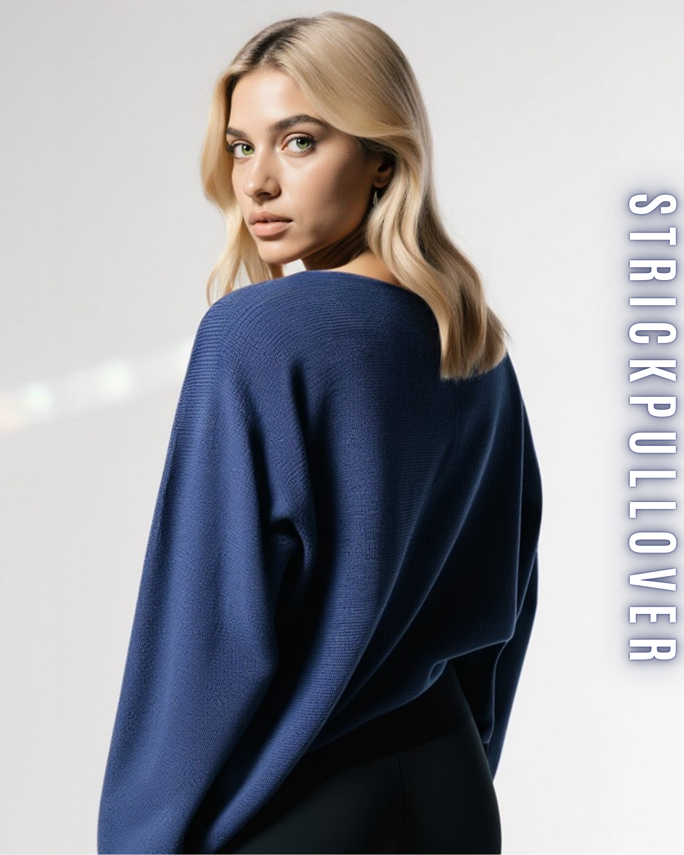 Oversized Strickpullover – Lässiger Feinstrick