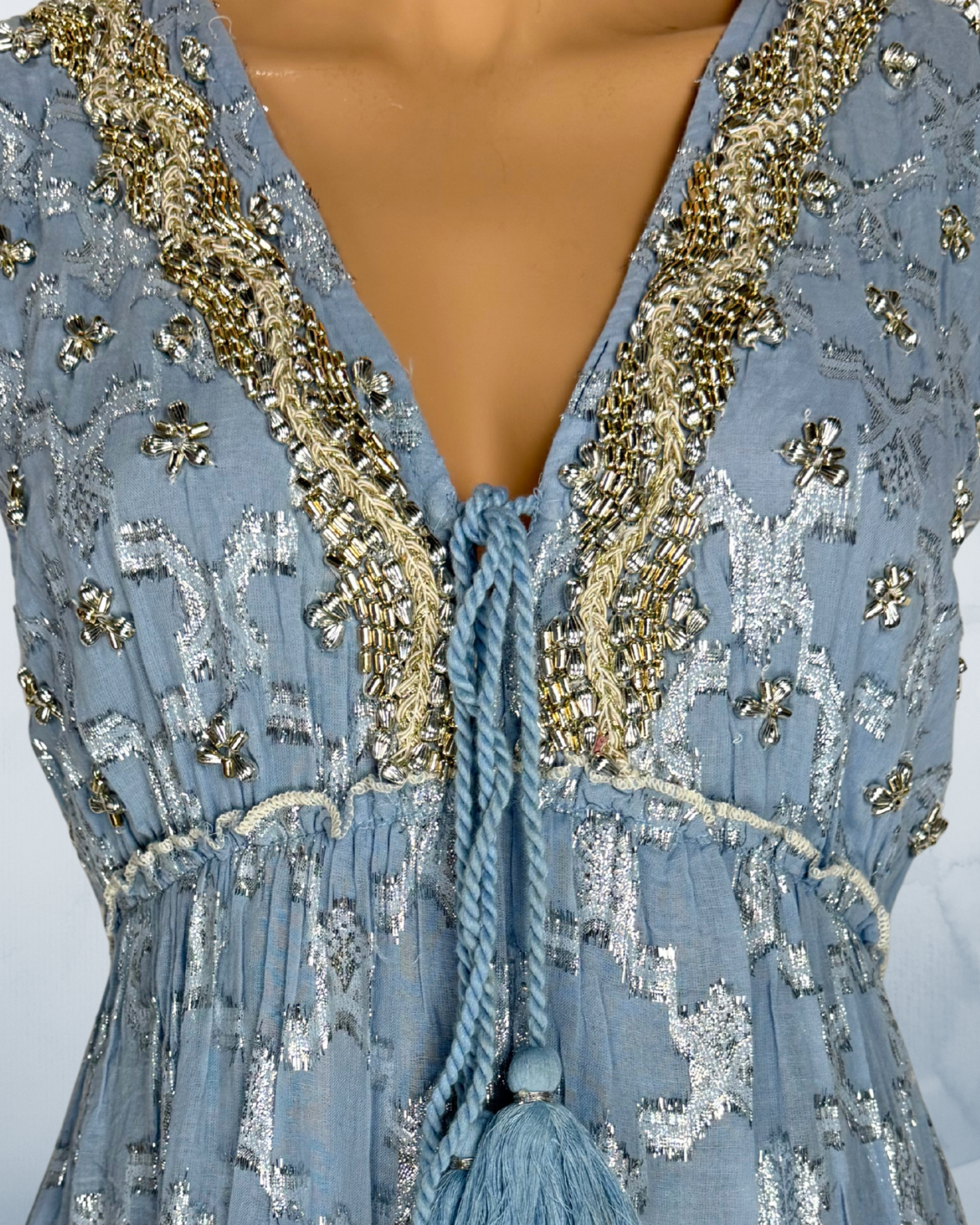 Elegantes Boho-Maxikleid
