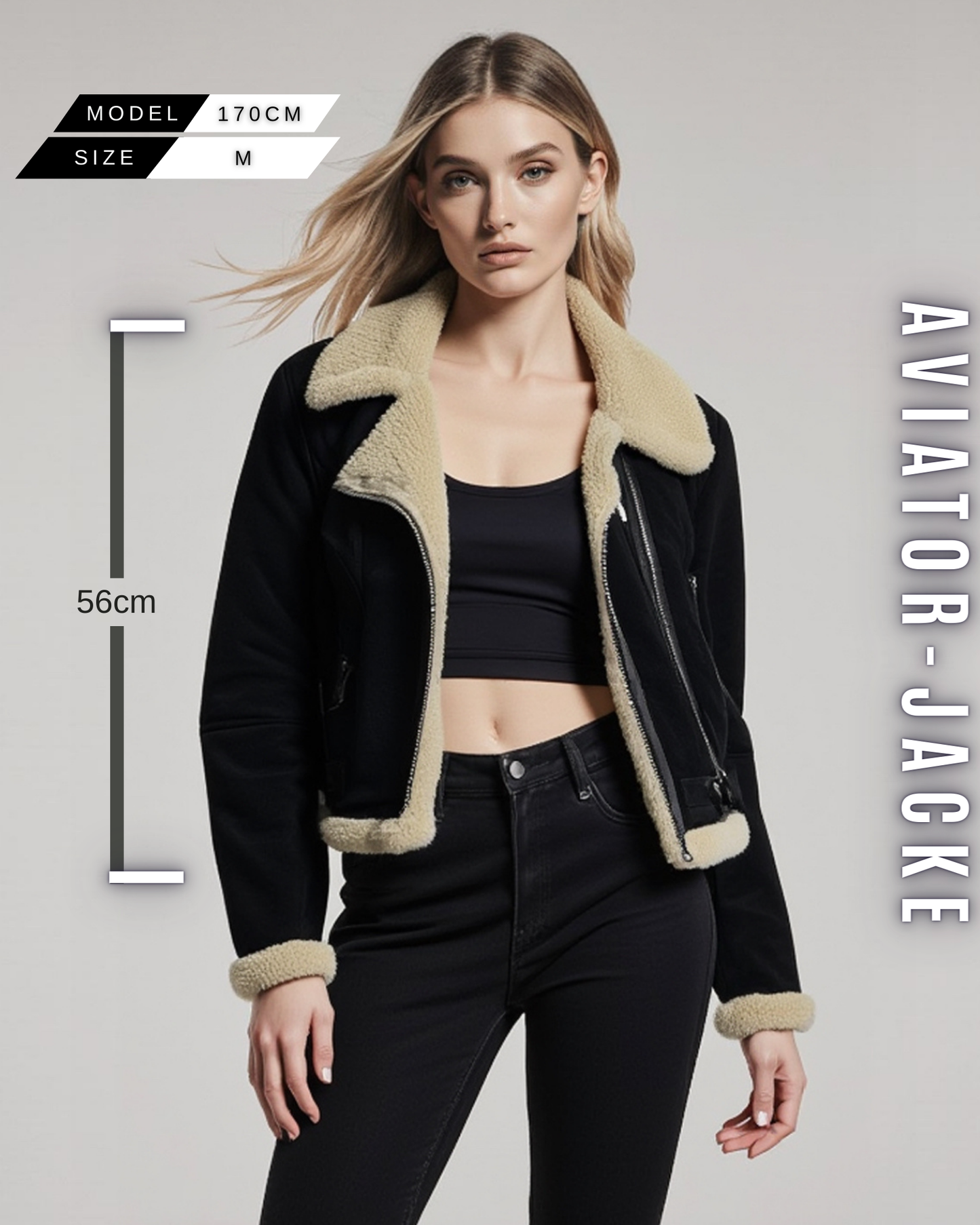 Aviator-Jacke