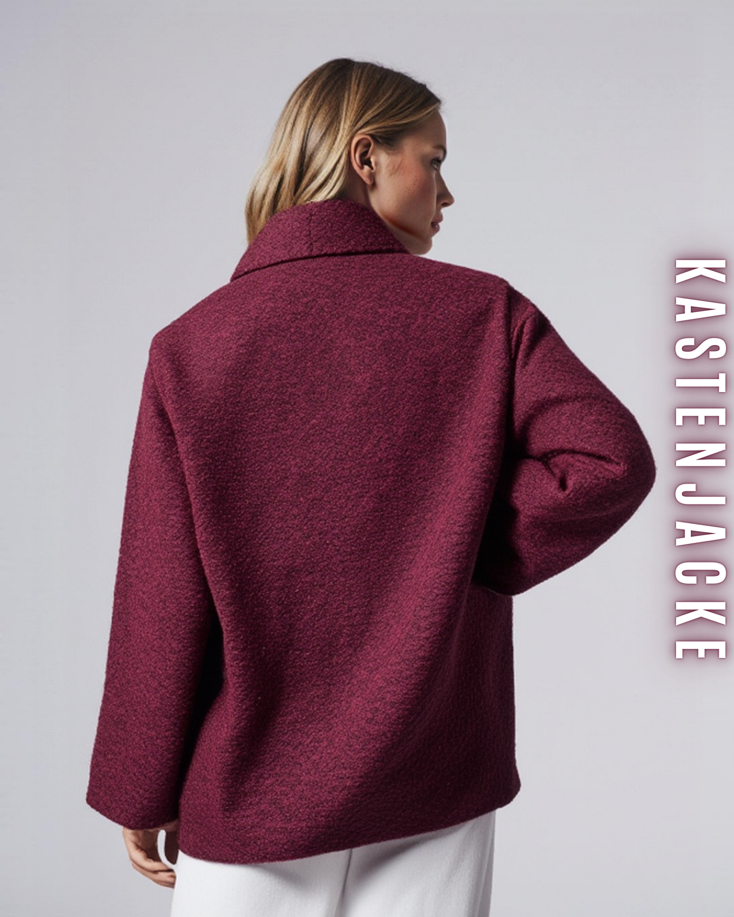 Eleganter Kastenjacke