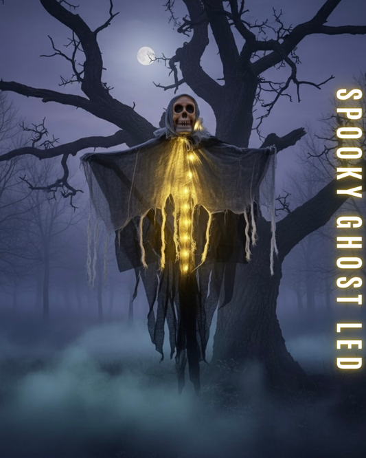 Halloween Spooky Geist mit LED-Lichtern