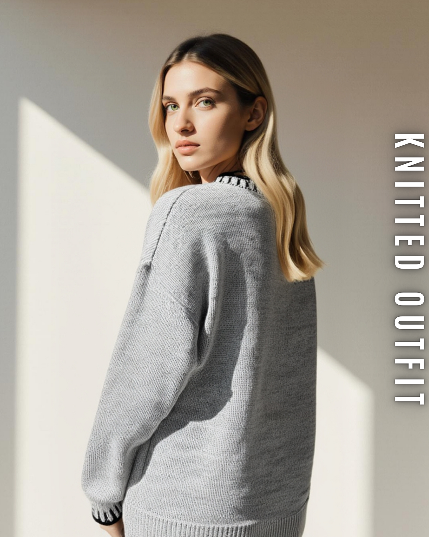 Kuscheliger Strick-Loungewear