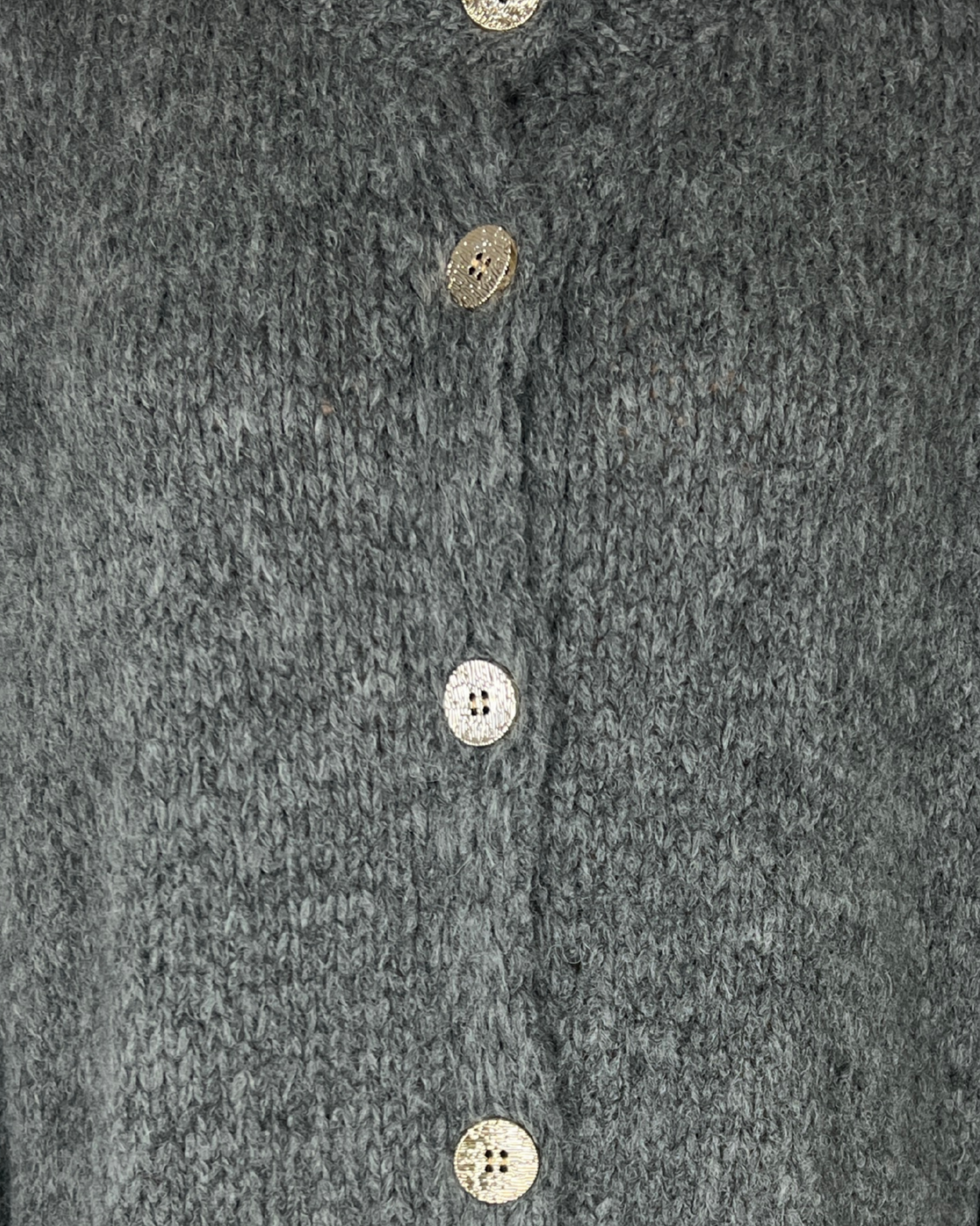 Strickjacke mit Glanzknöpfe