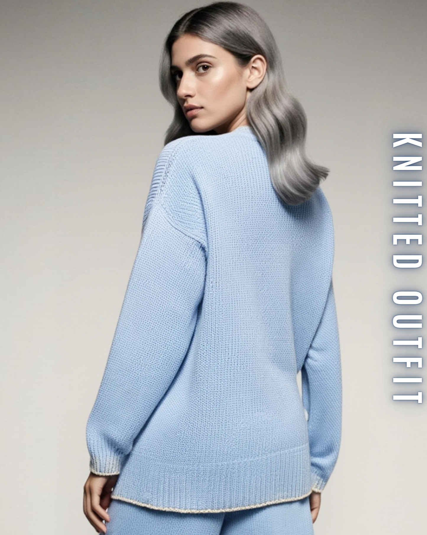 Kuscheliger Strick-Loungewear