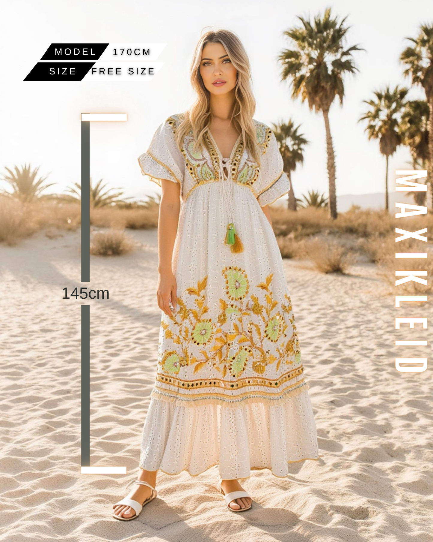 Boho Maxikleid - Stilvoll & Bequem