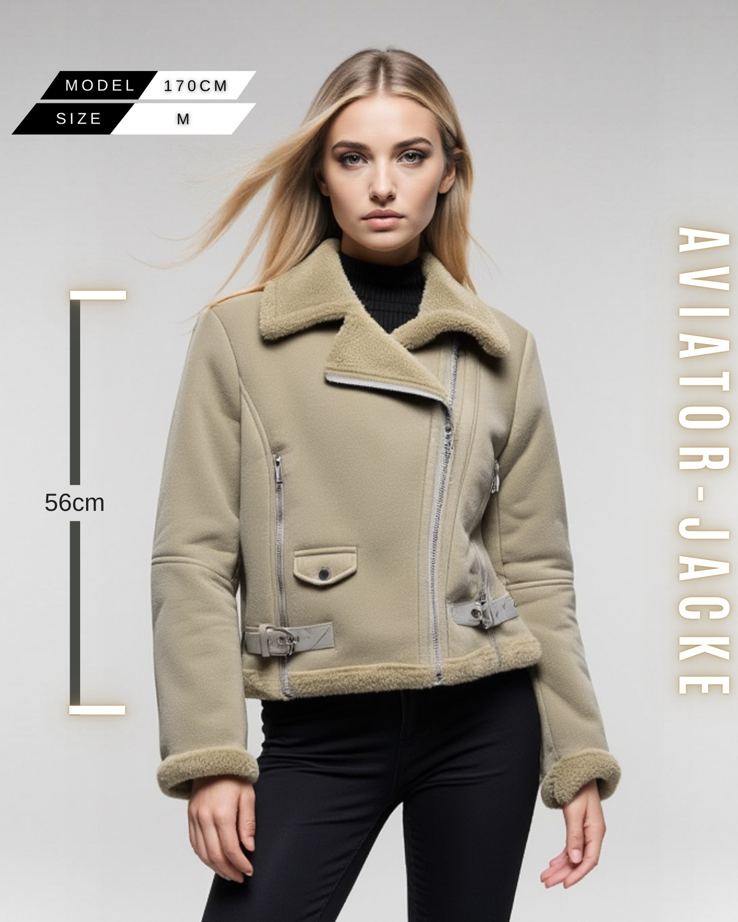 Aviator-Jacke