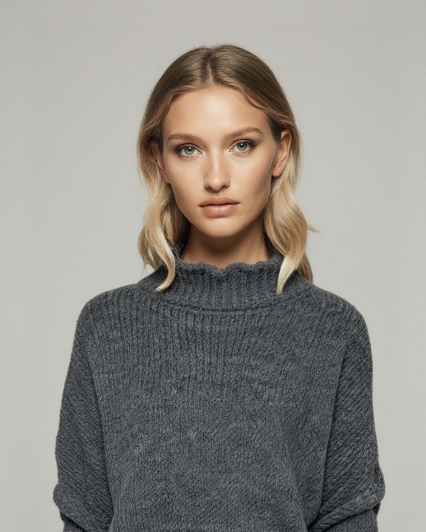 Eleganter Oversize-Strickpullover