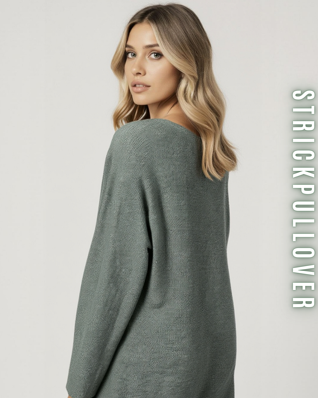 Oversized Strickpullover – Lässiger Feinstrick