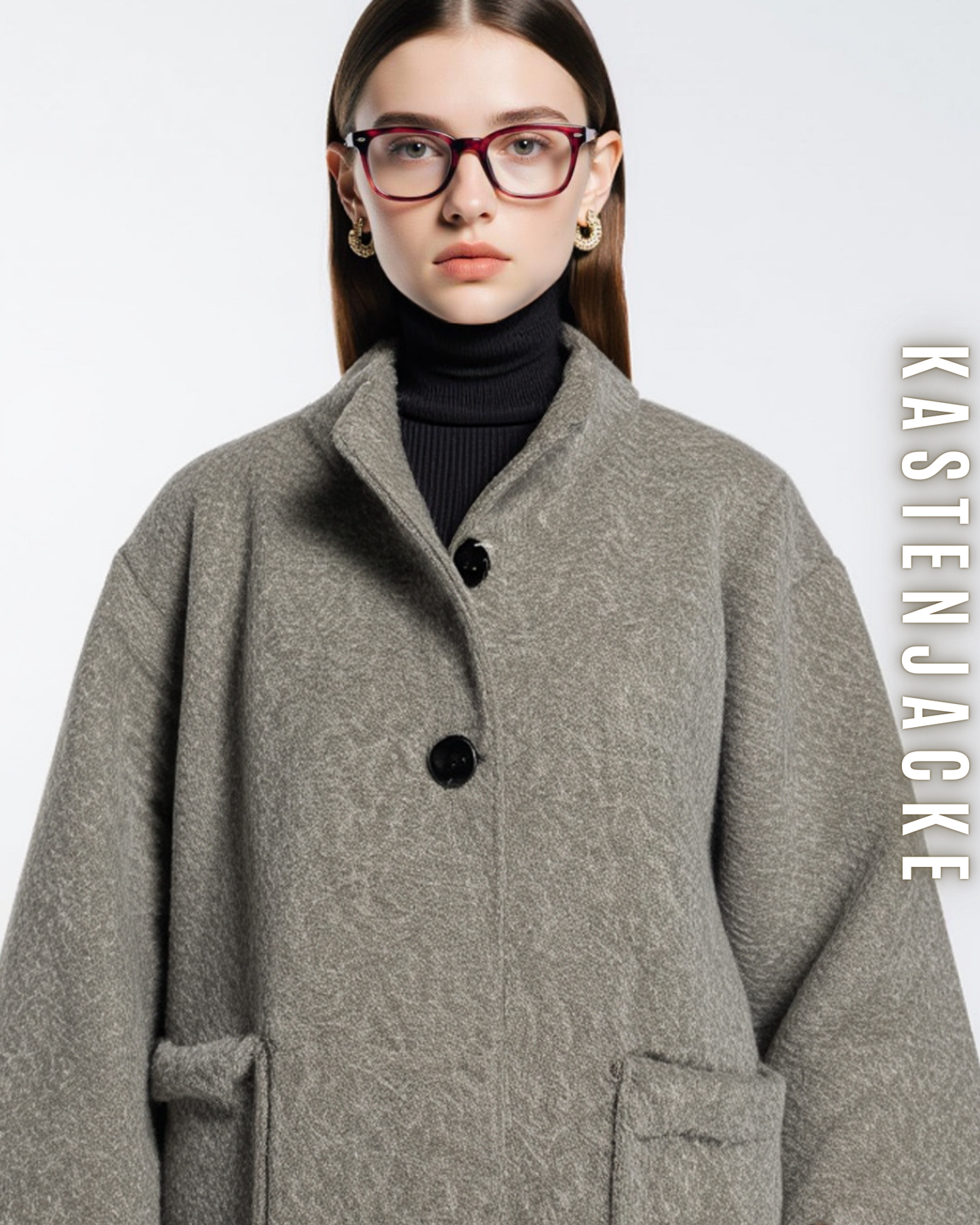 Eleganter Kastenjacke