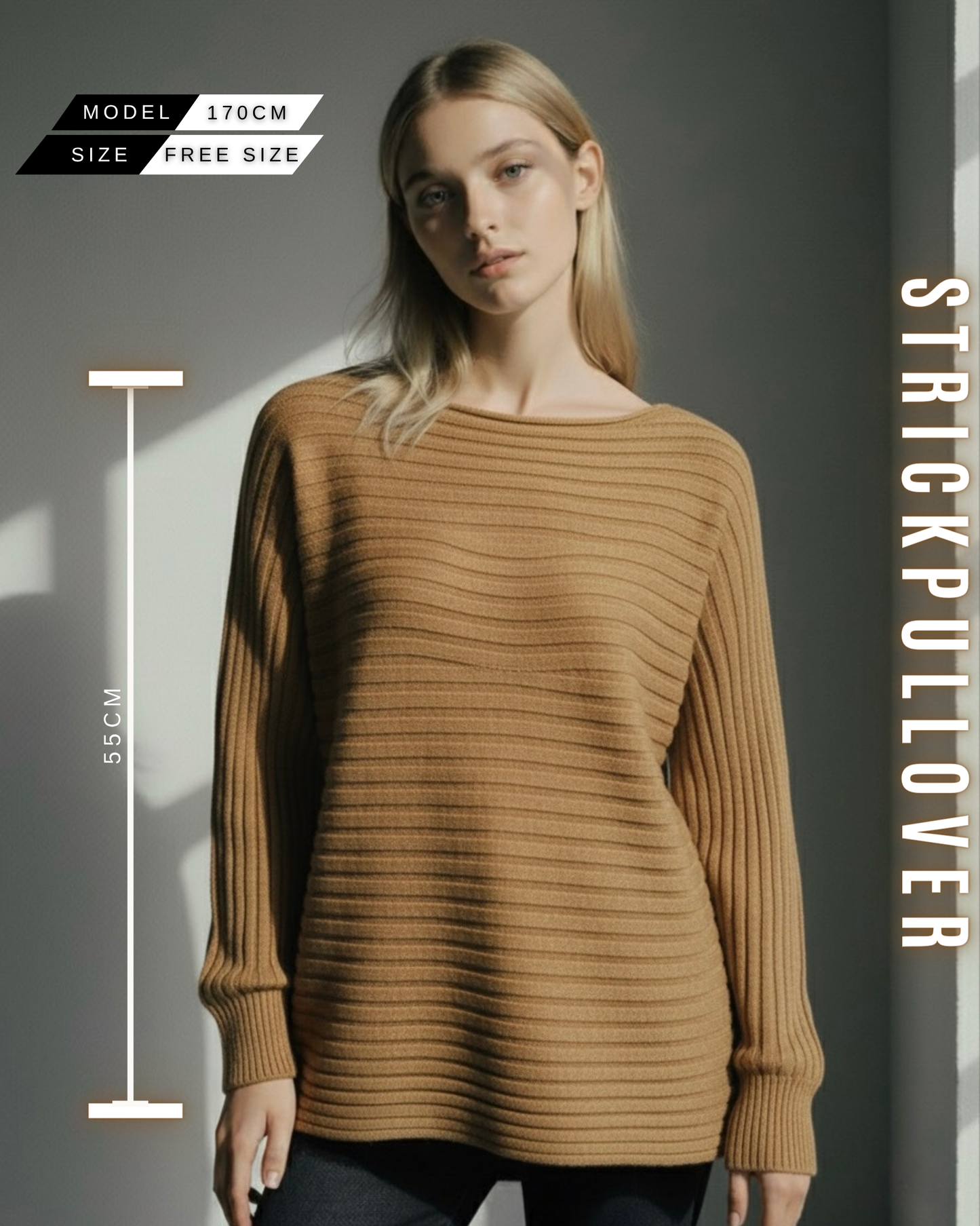 Oversize Strickpullover