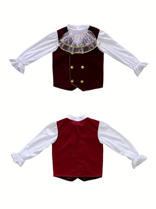 Vampirprinz Kostüm für Jungen – Dreiteiliges Set für | Halloween & Karneval