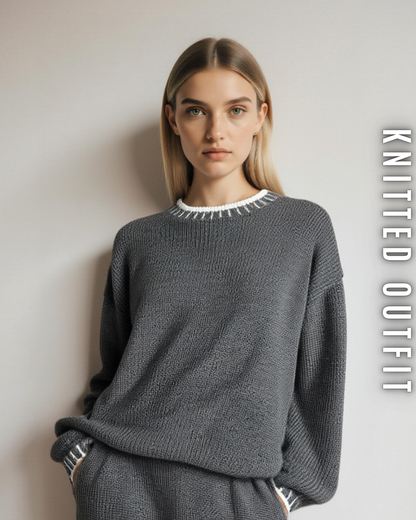 Kuscheliger Strick-Loungewear