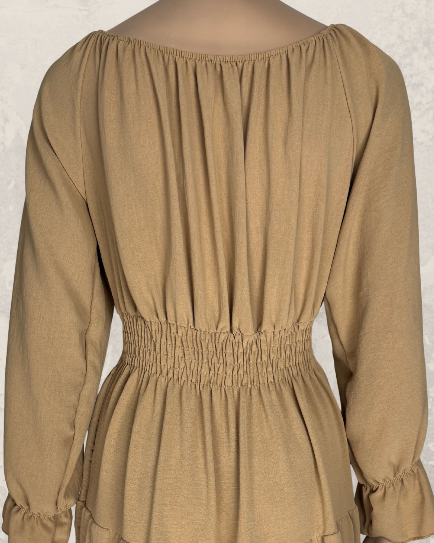 Damen Langeskleid| Weiß | Polyester | Ideal für Partys und Sommer