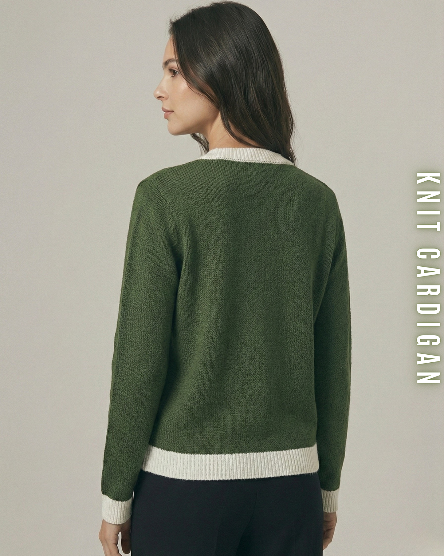 Strick Cardigan im Parisian Chic