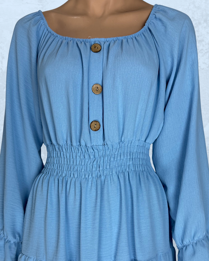 Damen Langeskleid| Weiß | Polyester | Ideal für Partys und Sommer