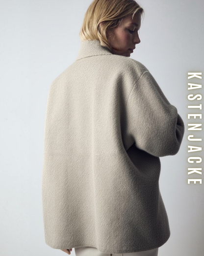 Eleganter Kastenjacke