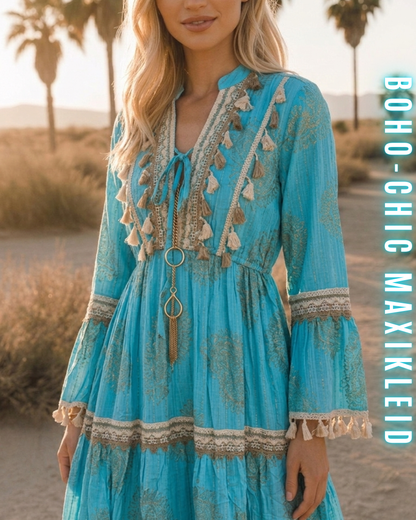 Boho-Chic Maxikleid