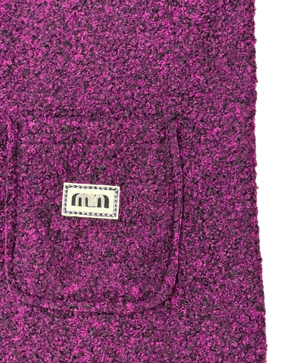 Teddy Mantel mit Kapuze