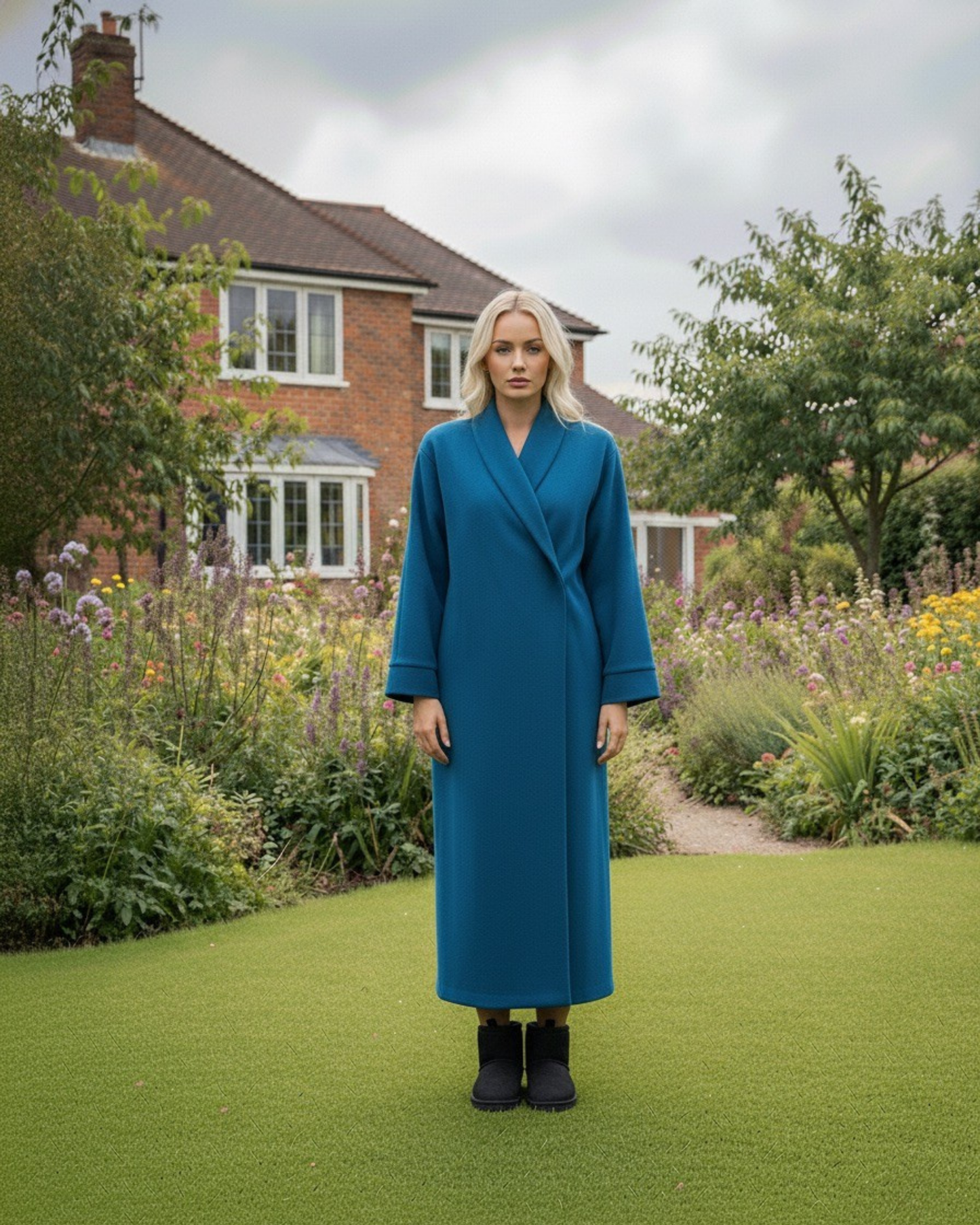 Luxus Wollmantel Oversize