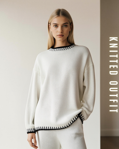 Kuscheliger Strick-Loungewear