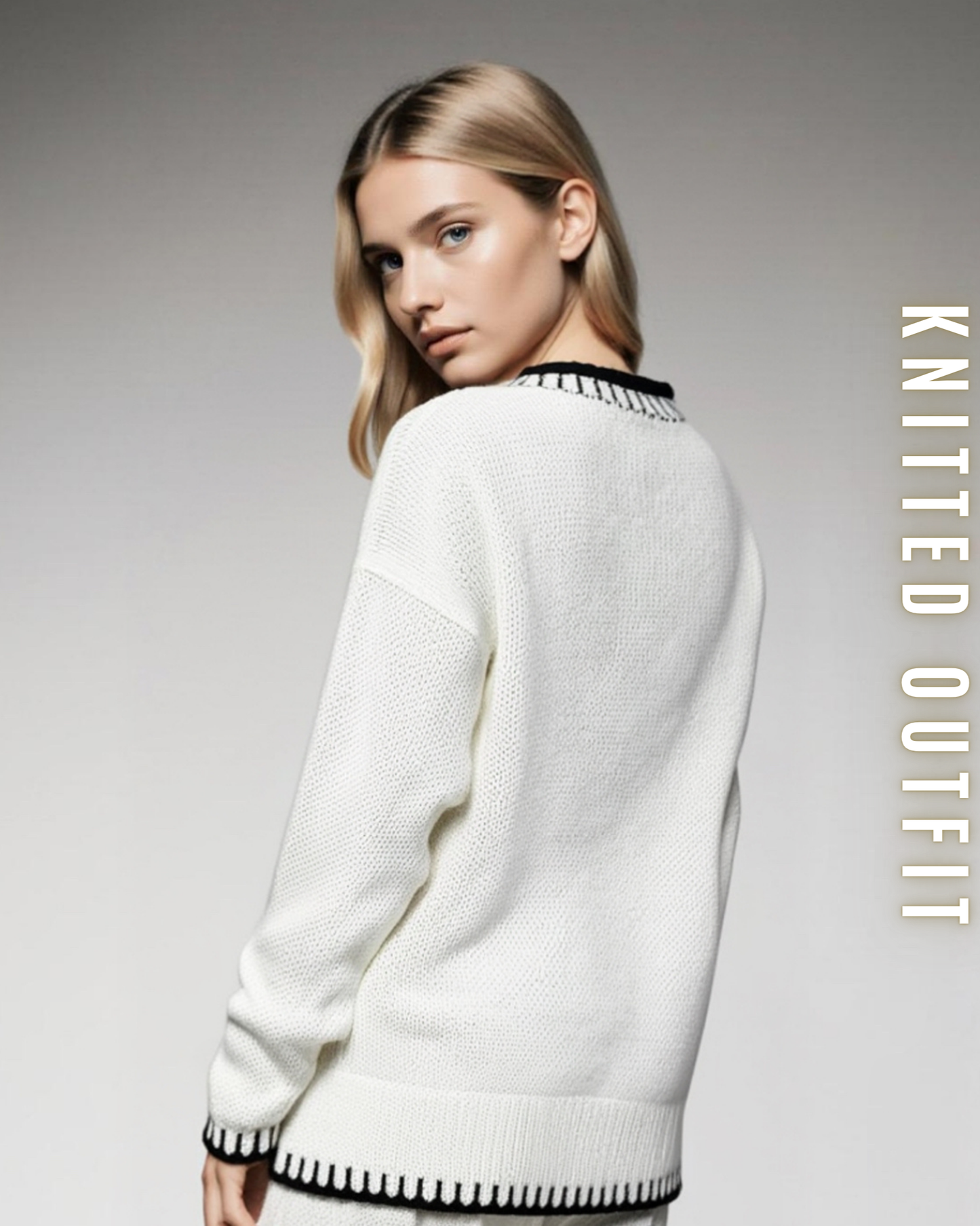 Kuscheliger Strick-Loungewear