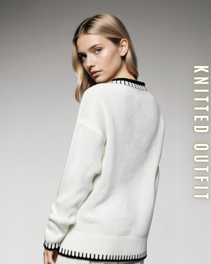 Kuscheliger Strick-Loungewear