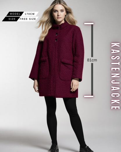 Eleganter Kastenjacke
