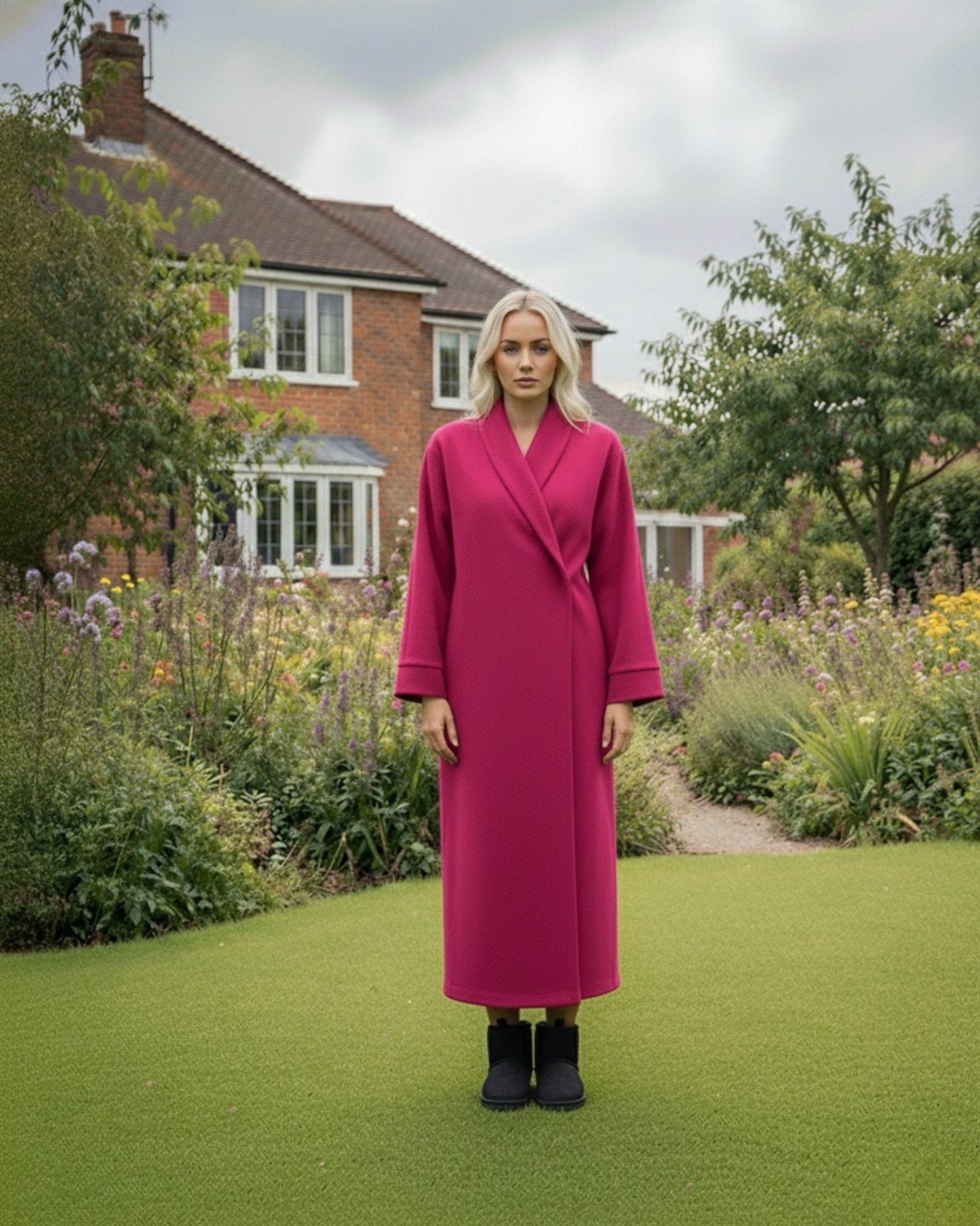 Luxus Wollmantel Oversize