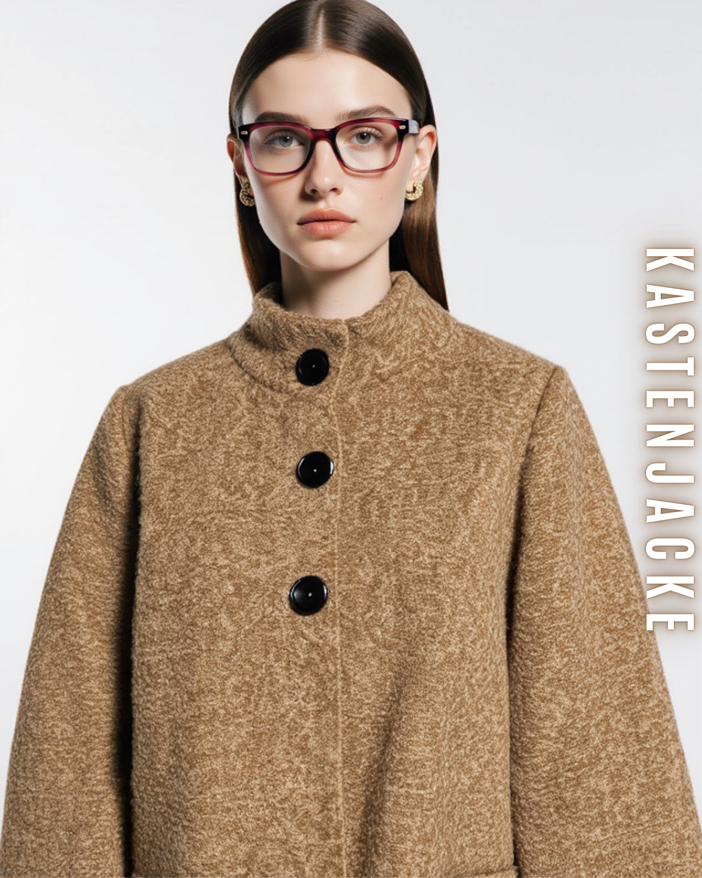 Eleganter Kastenjacke