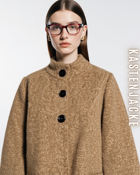 Eleganter Kastenjacke