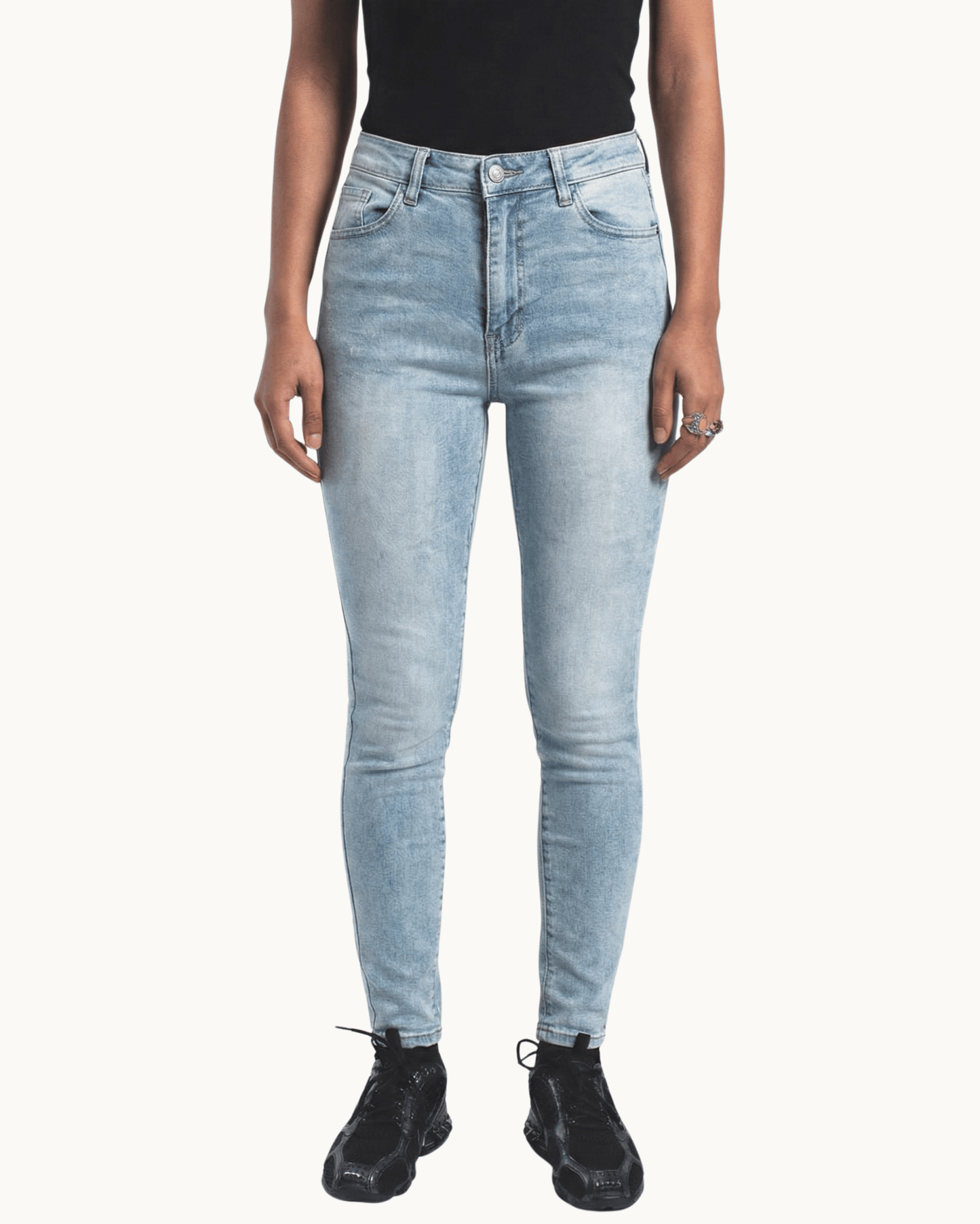 High Waist Skinny Jeans