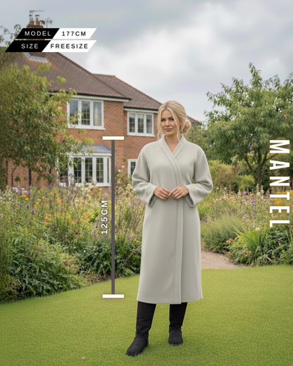 Luxus Wollmantel Oversize