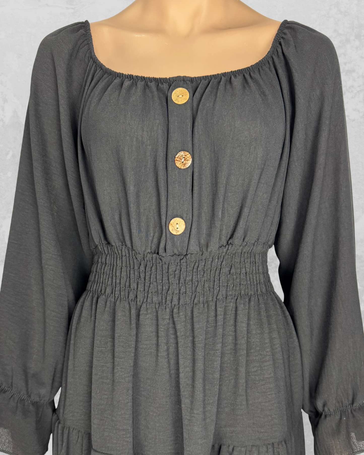 Damen Langeskleid| Weiß | Polyester | Ideal für Partys und Sommer