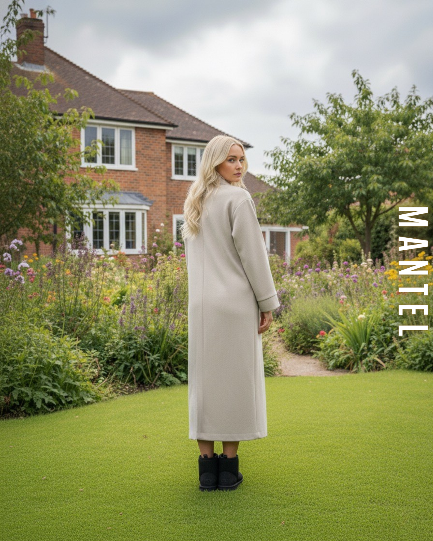 Luxus Wollmantel Oversize