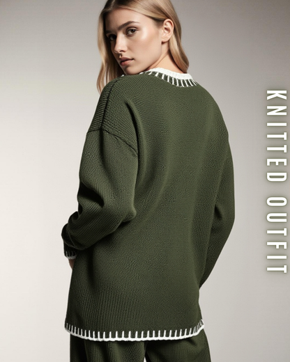 Kuscheliger Strick-Loungewear