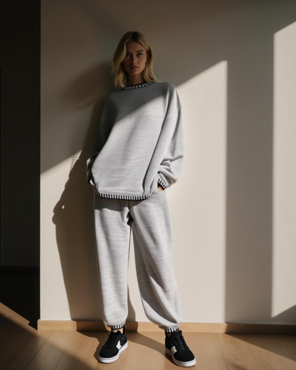 Kuscheliger Strick-Loungewear