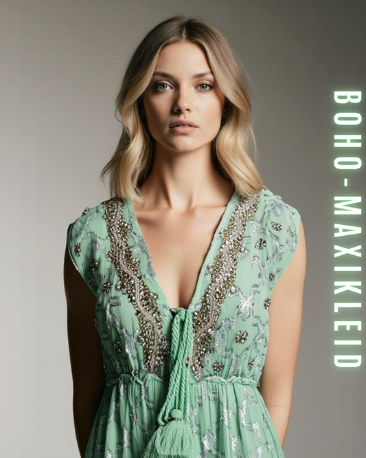 Elegantes Boho-Maxikleid