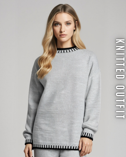 Kuscheliger Strick-Loungewear