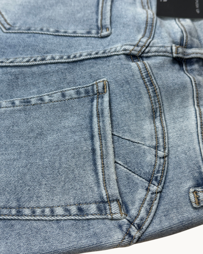 Push-Up Skinny Jeans Mid-Wash