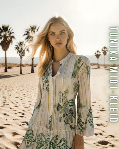 Tunika-Midikleid "Oasen-Flair"