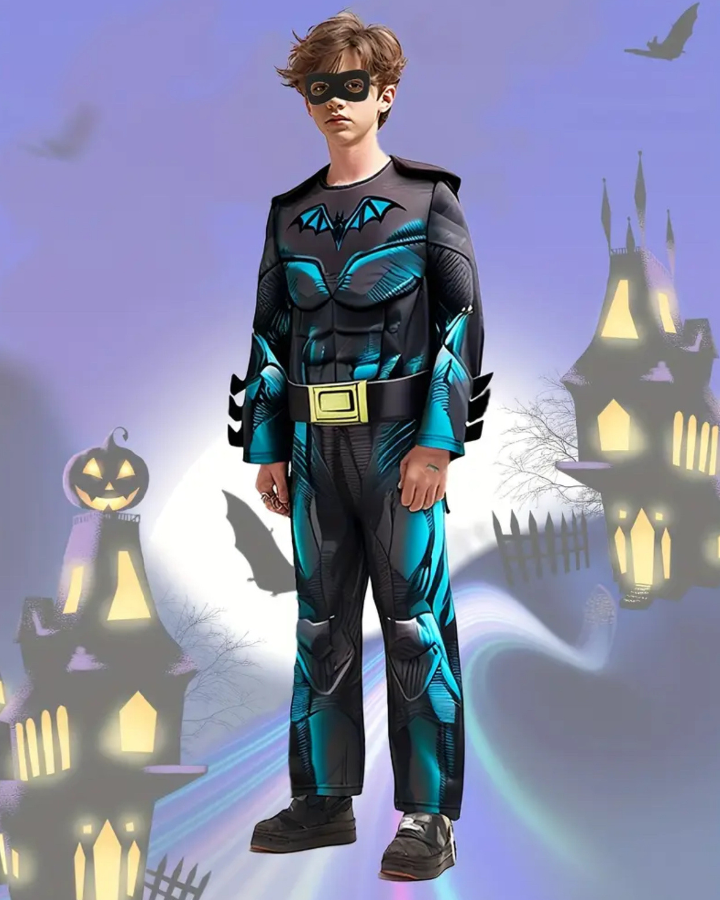 Kinder Fledermauskostüm