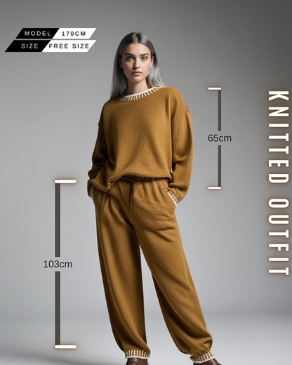 Kuscheliger Strick-Loungewear