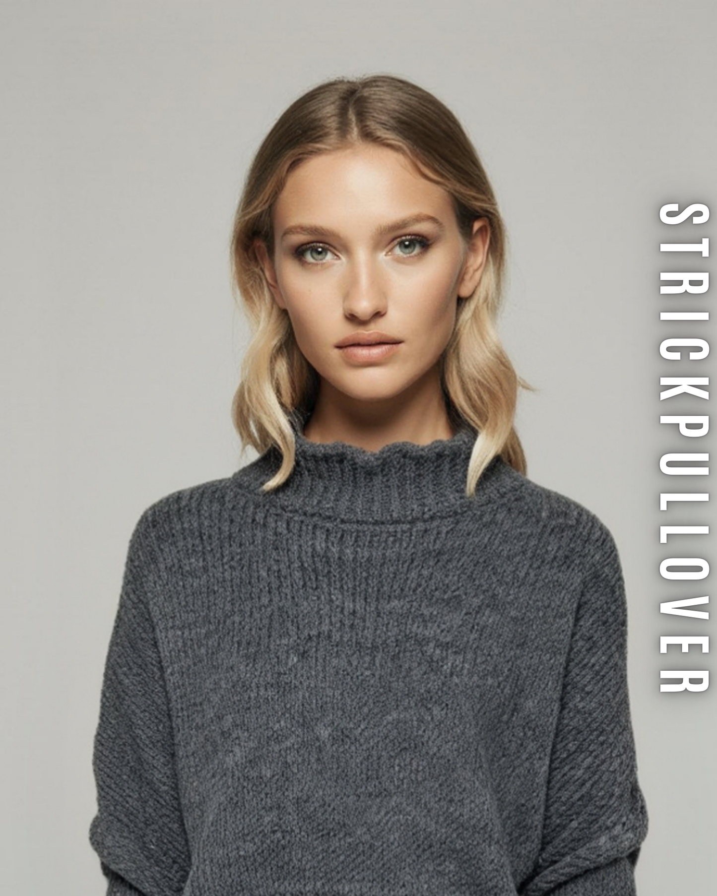 Eleganter Oversize-Strickpullover