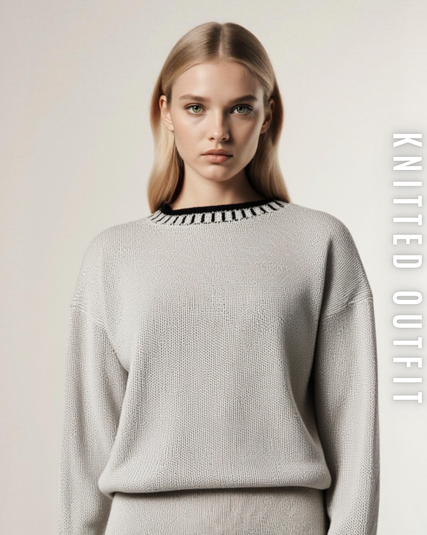 Kuscheliger Strick-Loungewear