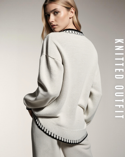 Kuscheliger Strick-Loungewear