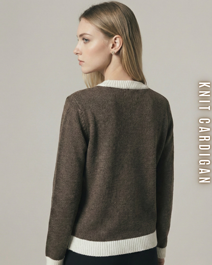 Strick Cardigan im Parisian Chic