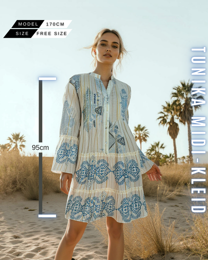 Tunika-Midikleid "Oasen-Flair"