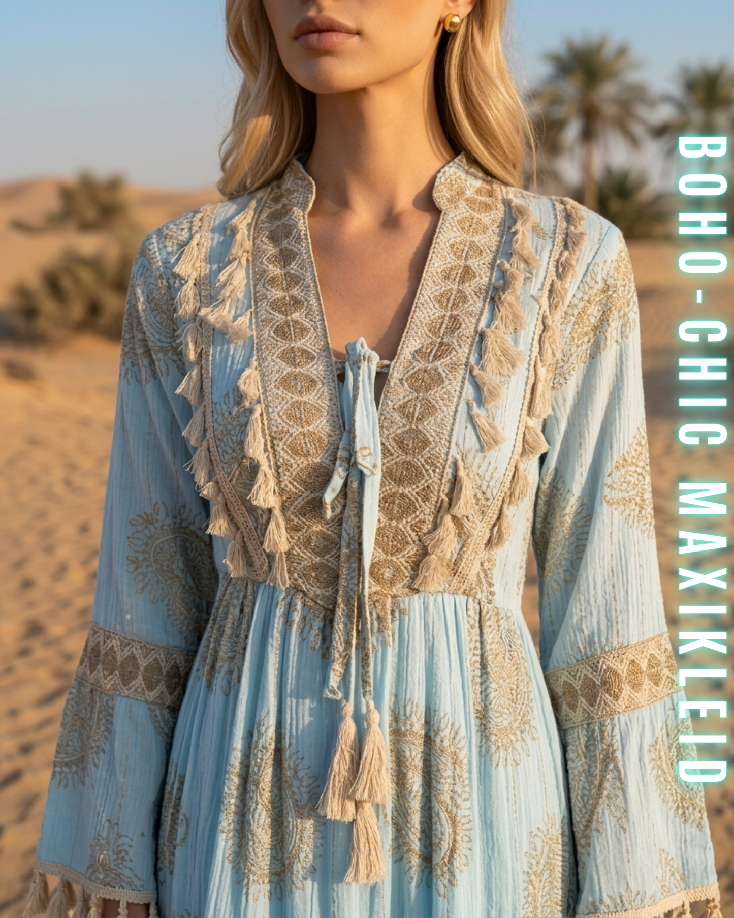 Boho-Chic Maxikleid