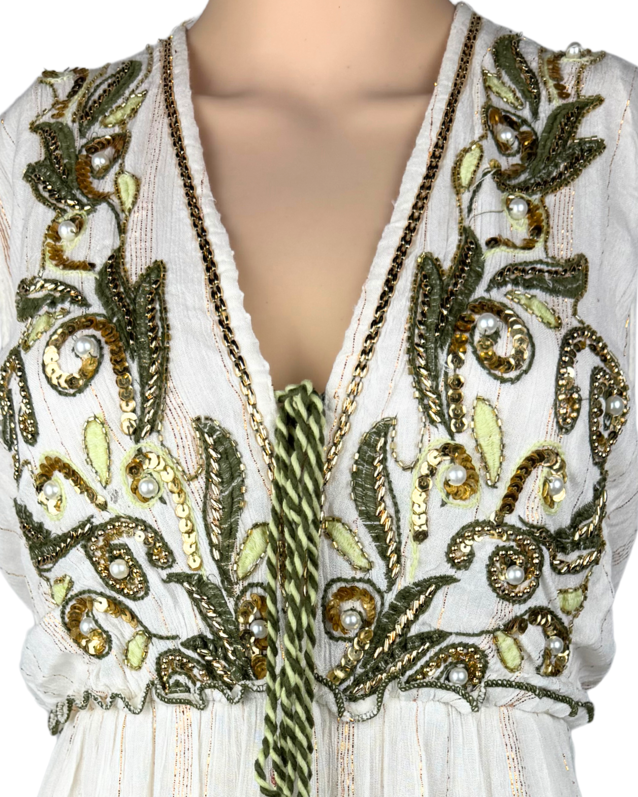 Boho-Maxikleid – Ärmellos